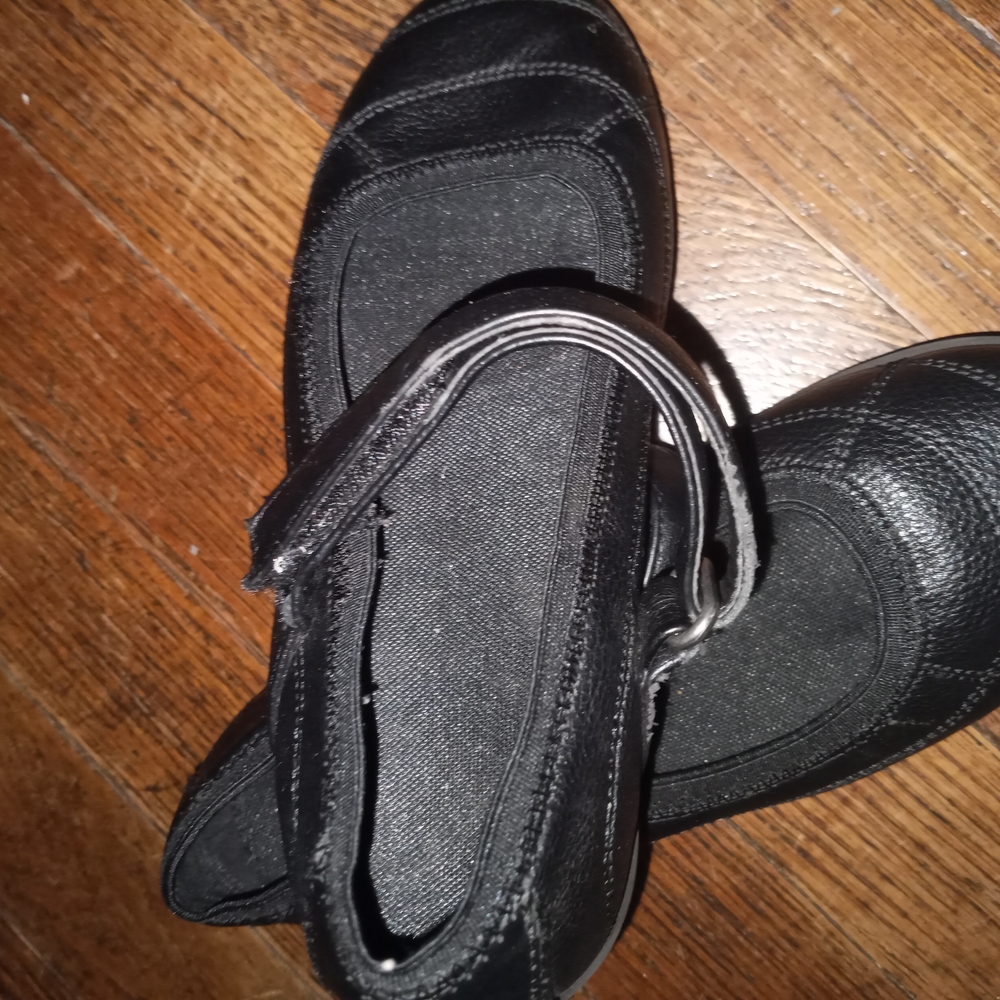 Black Mary Jane Flats